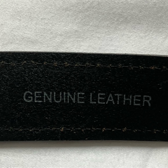 LEVI’S   Black Genuine Leather Belt - Picture 4 of 8